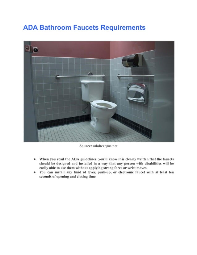 Ada bathroom layout public restrooms requirements & plans