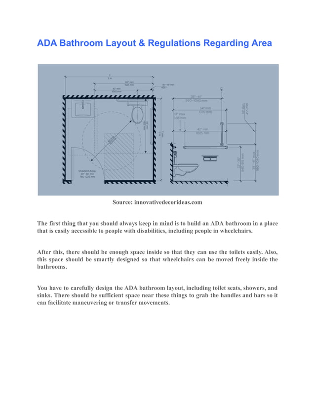 Ada bathroom layout public restrooms requirements & plans
