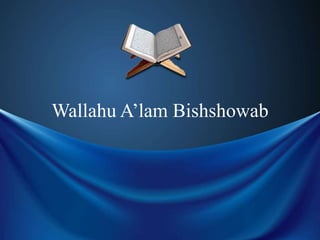 Wallahu A’lam Bishshowab
 