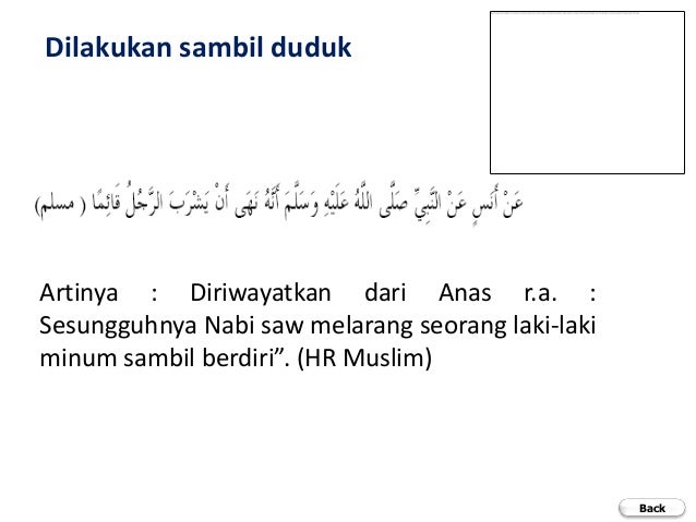 Adab Makan Dan Minum