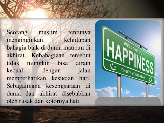 Adab Terhadap Diri Sendiri