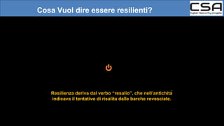 © Via Virtuosa - Riproduzione riservata
Cosa Vuol dire essere resilienti?
Resilienza deriva dal verbo “resalio”, che nell’...