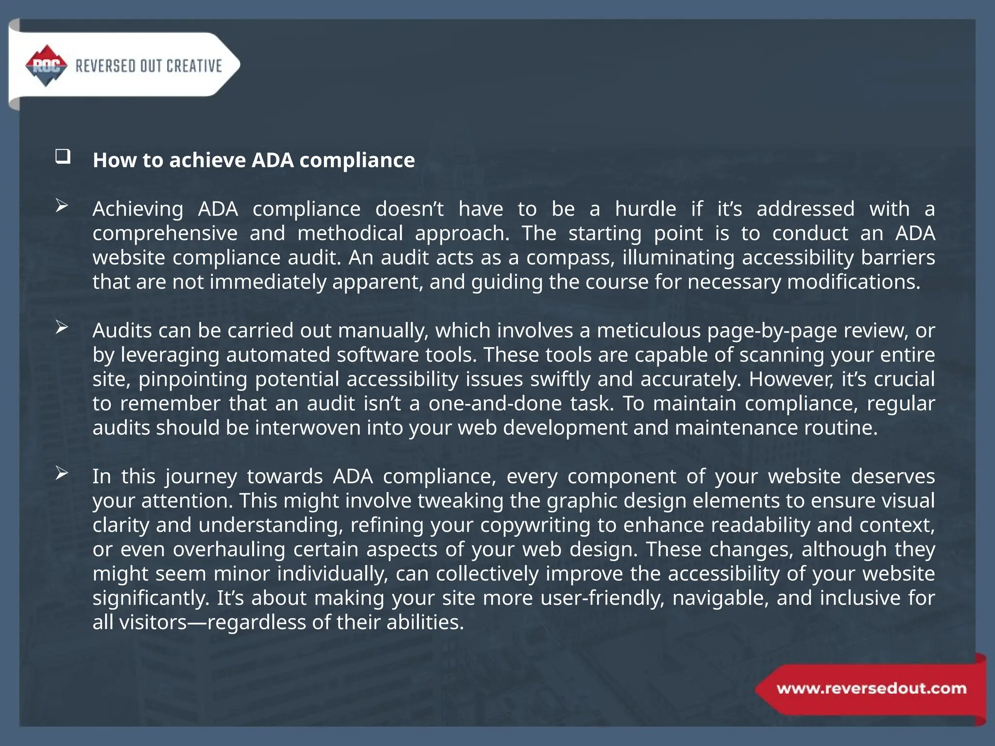 ADA compliance: 7 powerful benefits for your business and how to ...