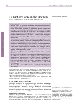 Ada diabetes care  2017