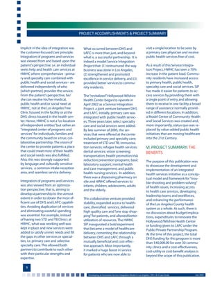 Developing an innovative service integration model in Los Angeles | PDF
