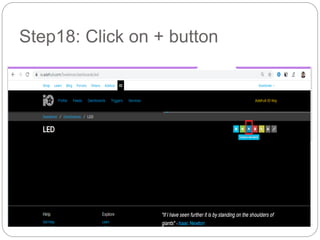 Step18: Click on + button
 