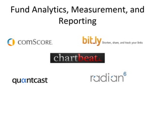 Fund Analytics, Measurement, and Reporting 