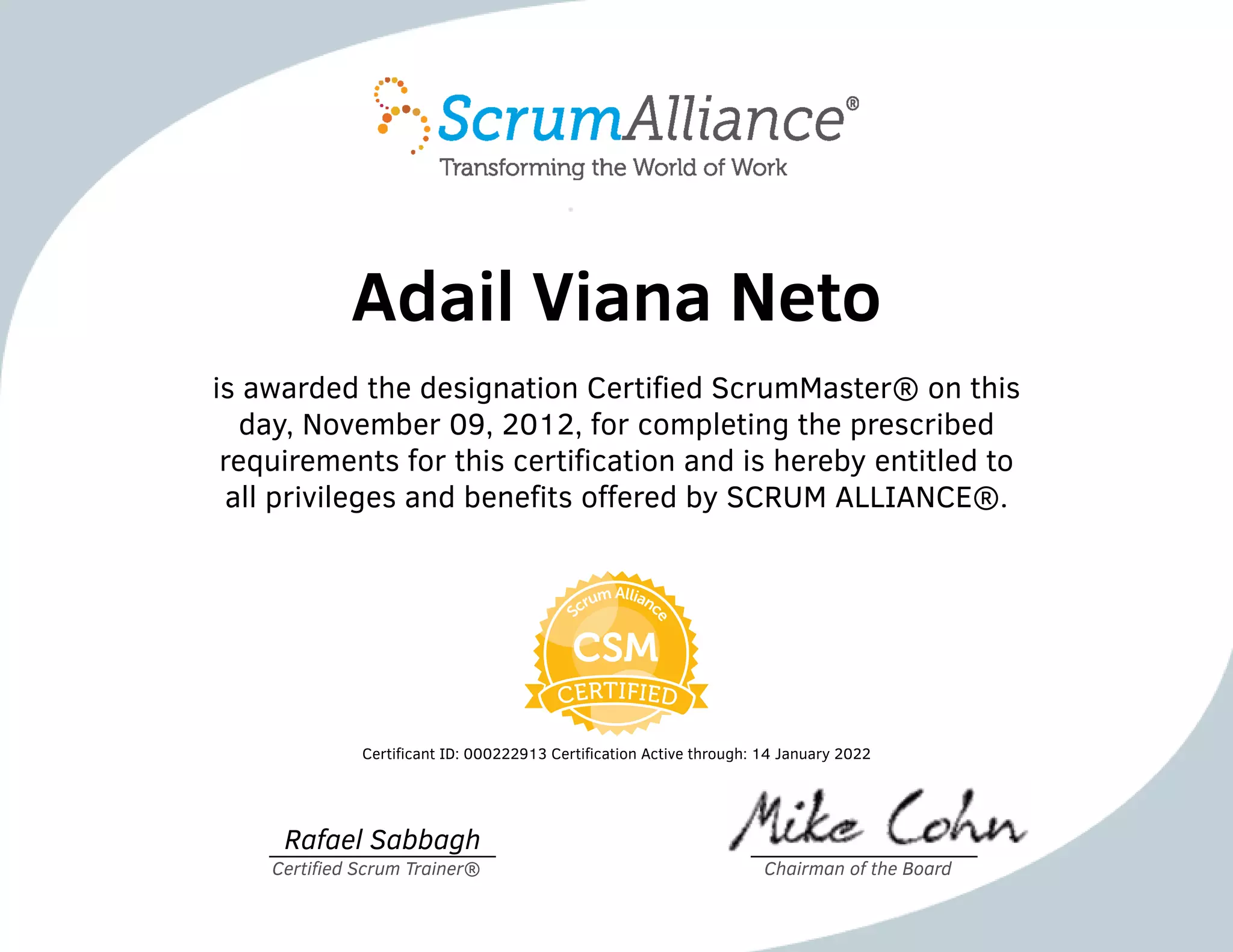 Certified Scrum Master | PPT