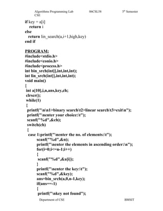 Ada lab manual | PDF