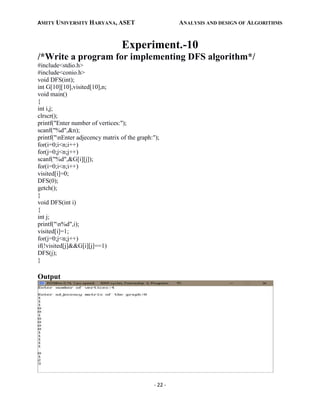 Ada lab manual | PDF