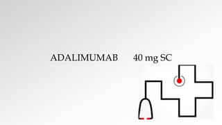 ADALIMUMAB 40 mg SC
 