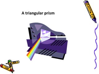 A triangular prism
 