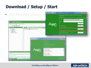 Download / Setup / Start
 Run Freeware License
 