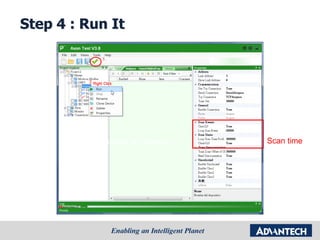 Step 4 : Run It
Now the simulator is Listening !! Scan time
 