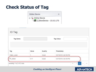 Check Status of Tag
 