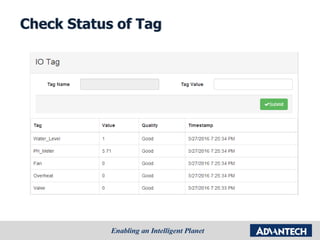 Check Status of Tag
 