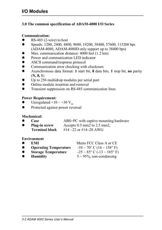 Adam 4000 manual-v20 | PDF