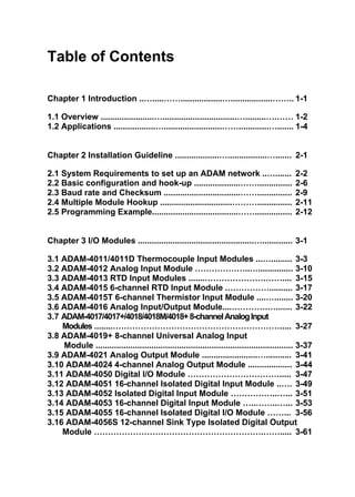 Adam 4000 manual-v20 | PDF