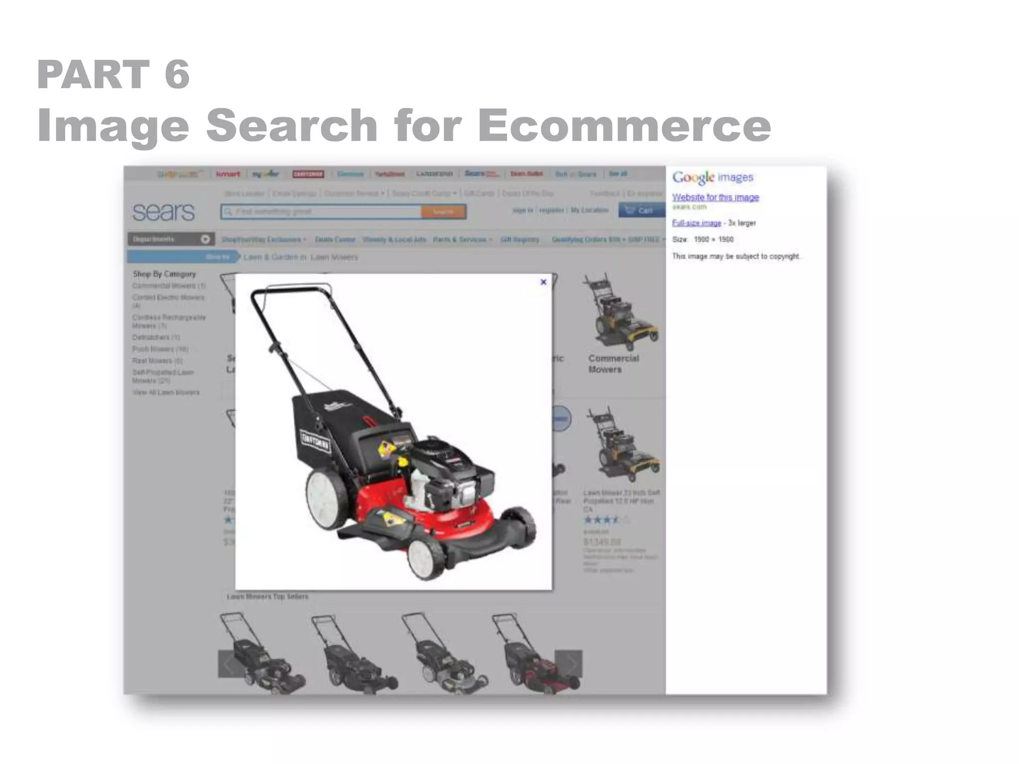 PART 6
Image Search for Ecommerce
 