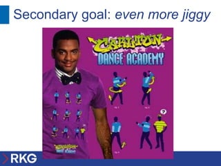 Secondary goal: even more jiggy
 