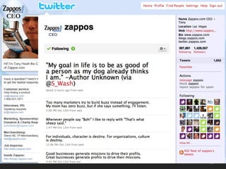 Zappos, Social Media, and the Cult of Wow
