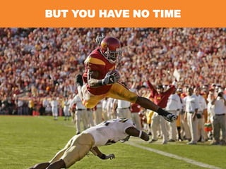 BUT YOU HAVE NO TIME

 