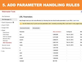 5. ADD PARAMETER HANDLING RULES

 