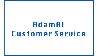 AdamAI - AI as a Service