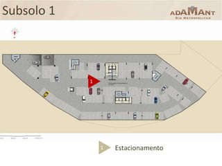 Subsolo 1

1

1

Estacionamento

 