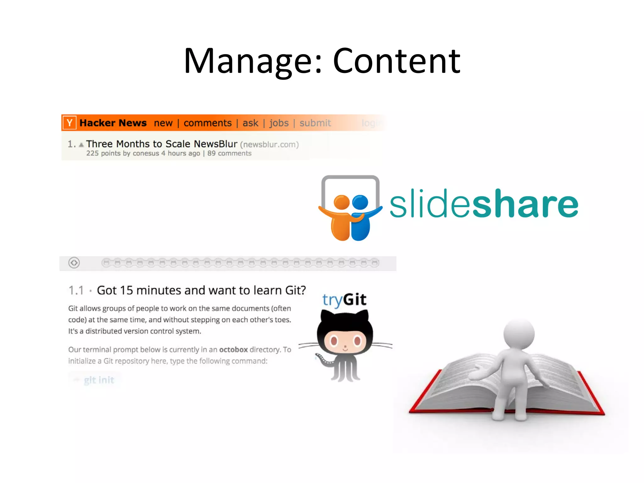Manage: Content
 