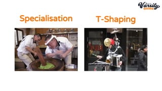 Specialisation T-Shaping
 