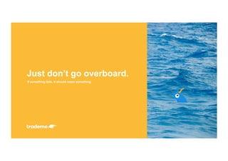 If something fails, it should mean something.
Just don’t go overboard.
 