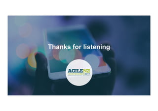 Thanks for listening
 