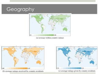 Geography
 