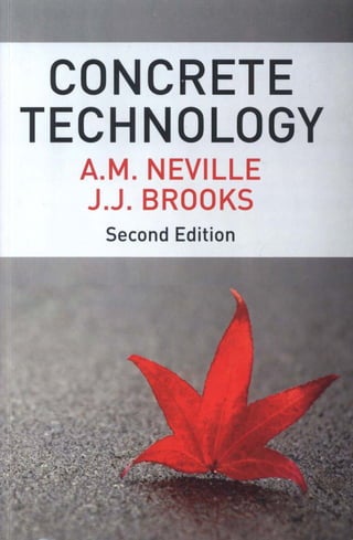  concrete technology book by Adam m. neville
