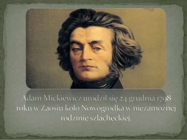 Adam Mickiewicz