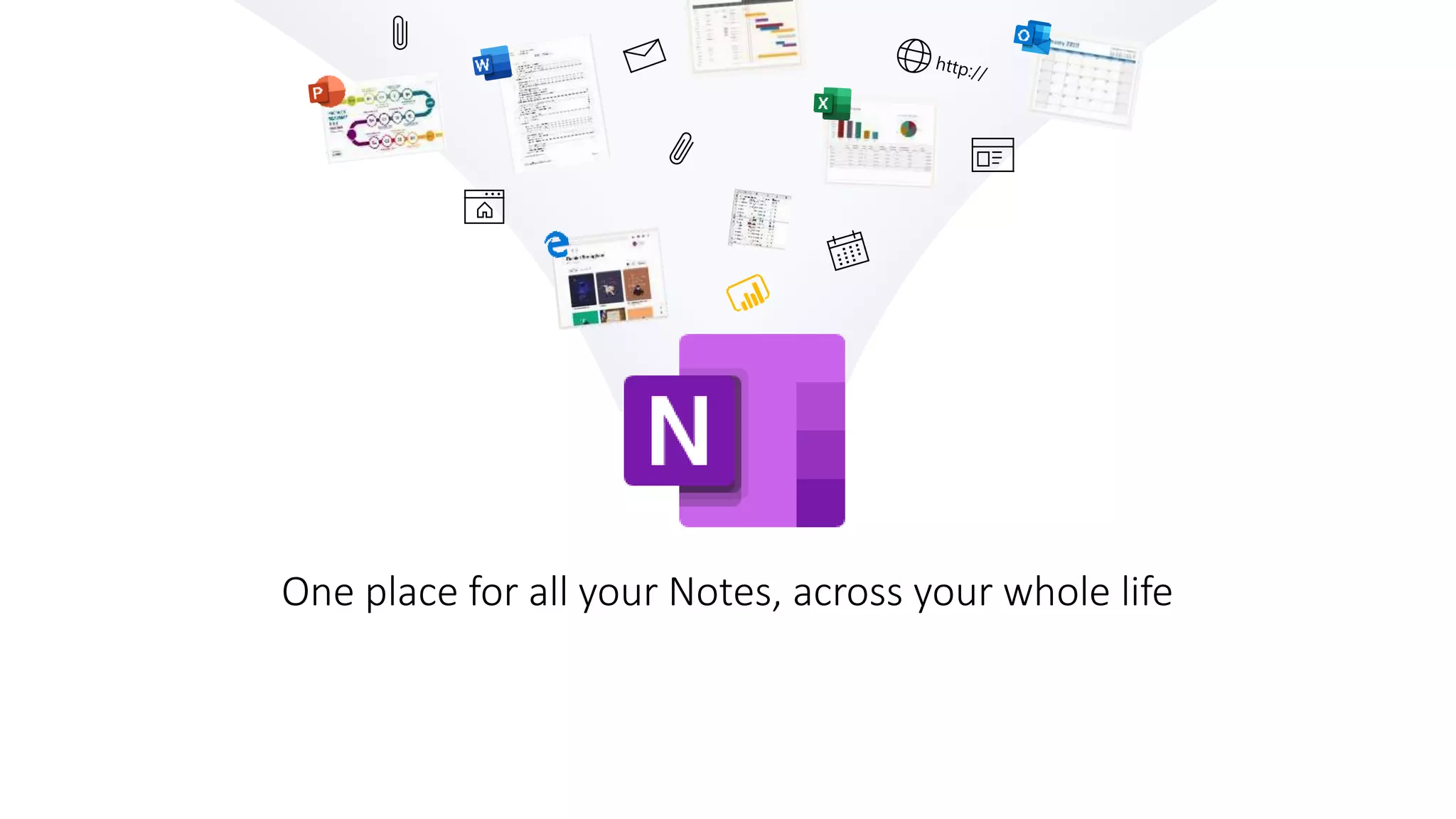 One place for all your Notes, across your whole life
 