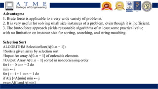 ADA_Module 1_MN.pptx- Analysis and design of Algorithms | PPTX