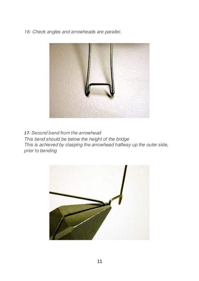 Adams clasp practice