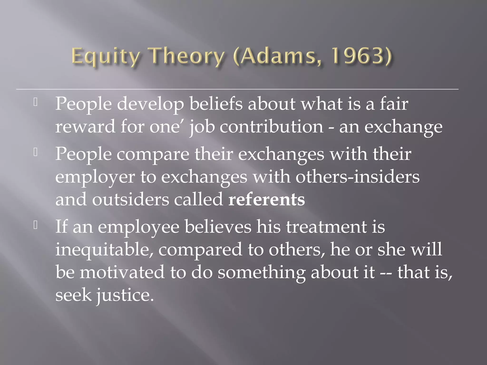 Is Your Company Cheating You? Equity Theory Explains - rq1er98
