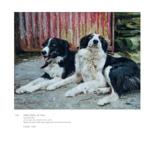 193	 MARK O’NEILL (B.1963)
Galvanised Red
Oil on board, 44 x 56.5cm (17¼ x 22¼’’)
Signed and dated 2008. Signed again and inscribed with title verso
€ 5,000 - 7,000
 