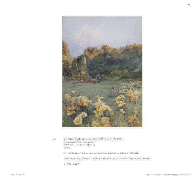 Adam S Important Irish Art 28th September 2016
