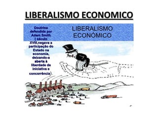 LIBERALISMO ECONOMICO
 
