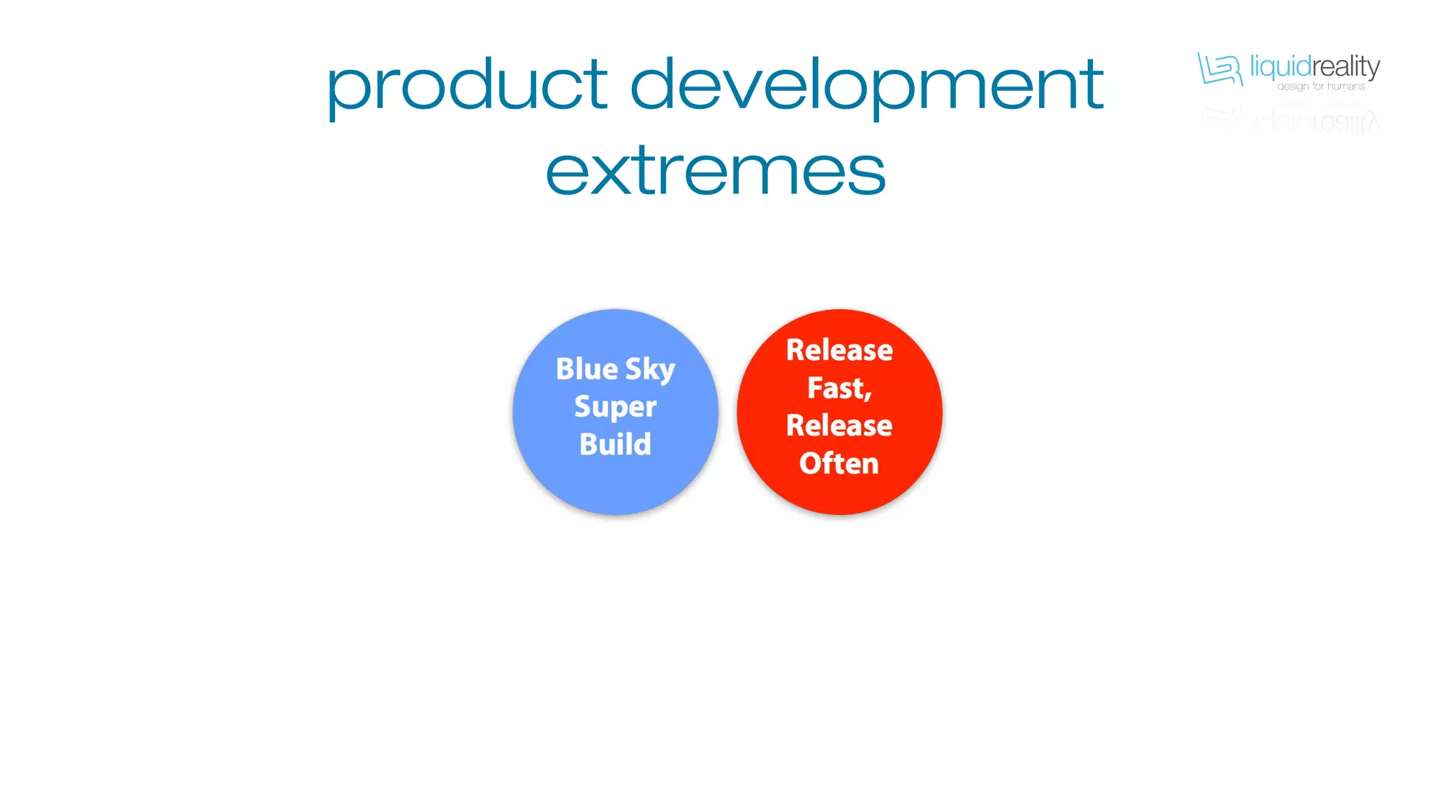 product development
extremes
 