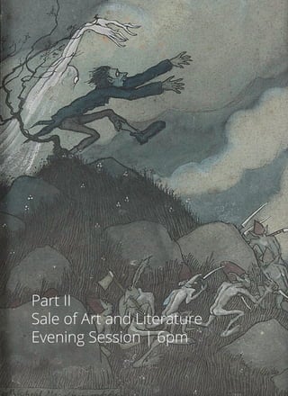105105
Part II
Sale of Art and Literature
Evening Session | 6pm
 