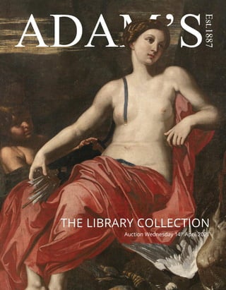 1
www.adams.ie The Irish Library| 14th April 2021
Auction Wednesday 14th
April 2021
THE LIBRARY COLLECTION
 