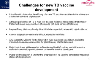Progress in new TB vaccine development | PDF