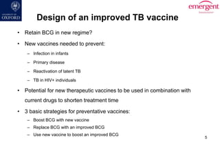 Progress in new TB vaccine development | PDF