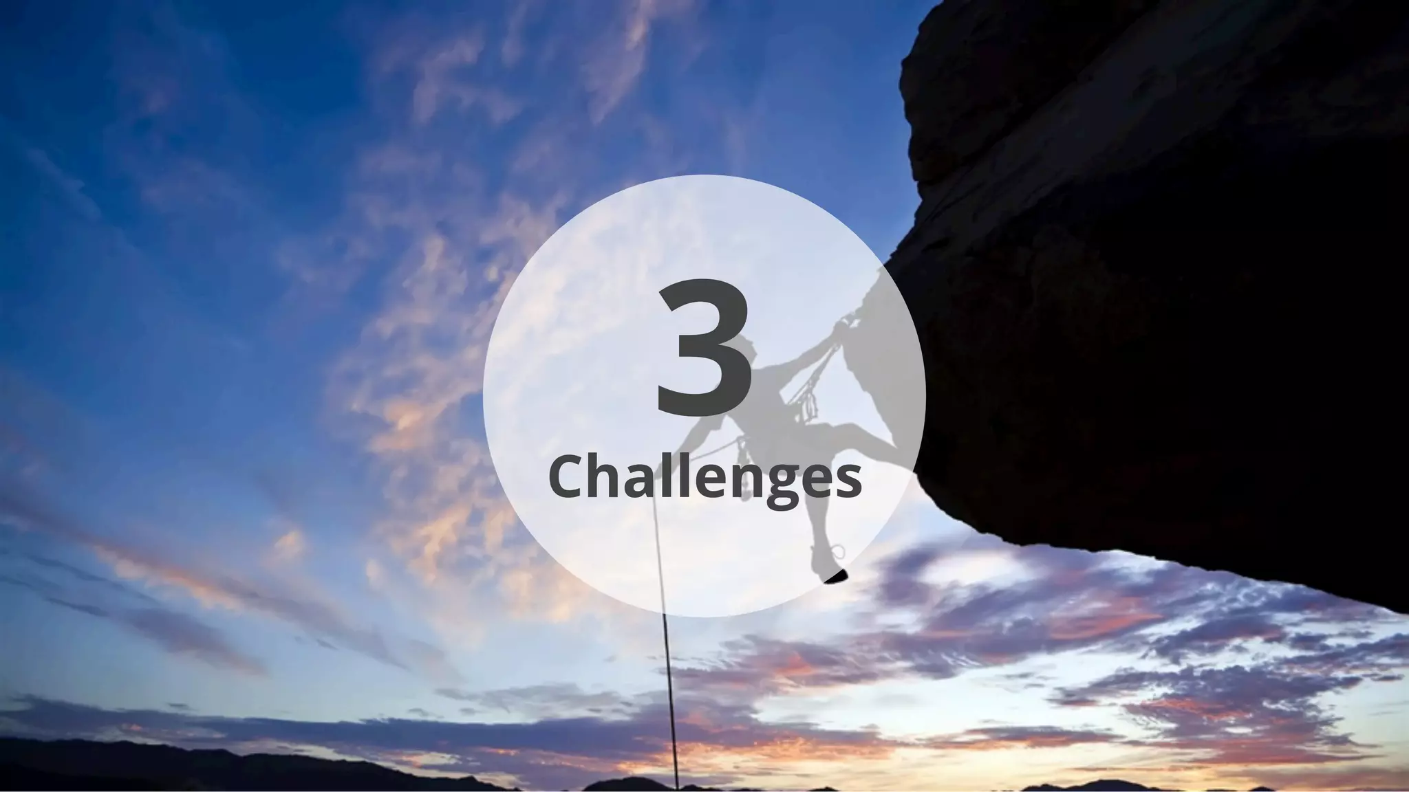 3Challenges
 