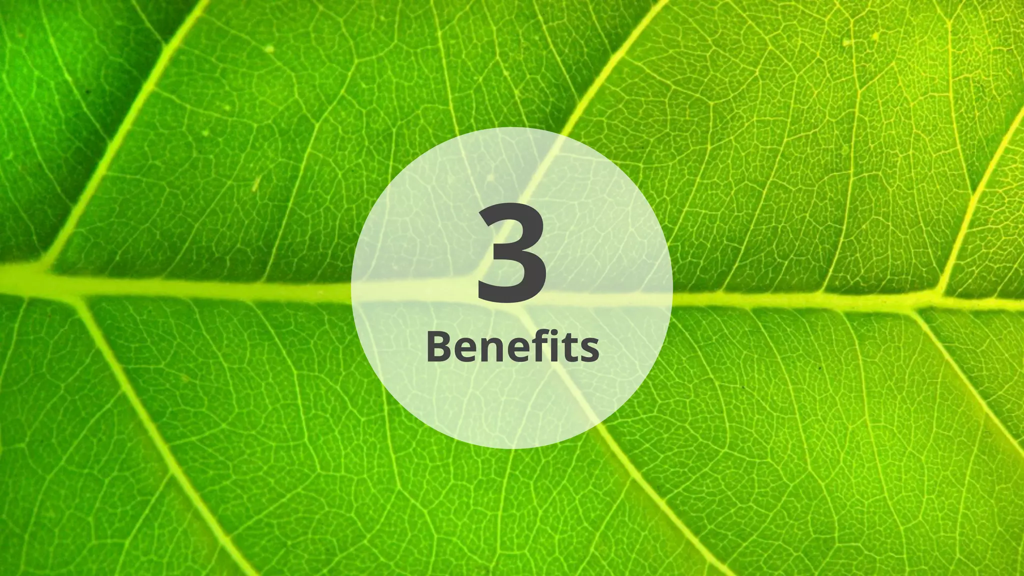 3Beneﬁts
 